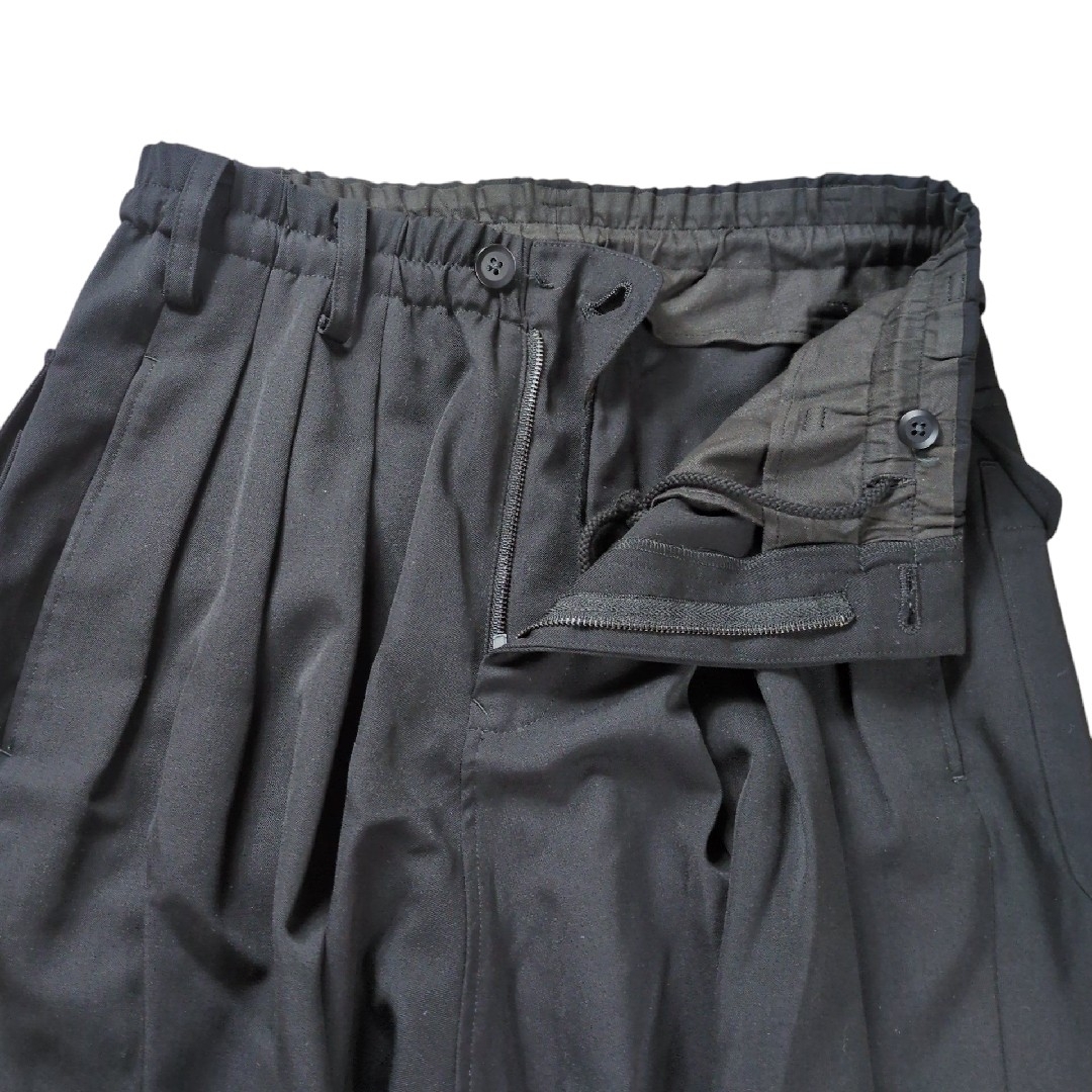 Yohji Yamamoto - 【美品】Yohji Yamamoto ウールギャバ 6タック Yohji Yamamoto - 【美品】Yohji Yamamoto ウールギャバ 6タック