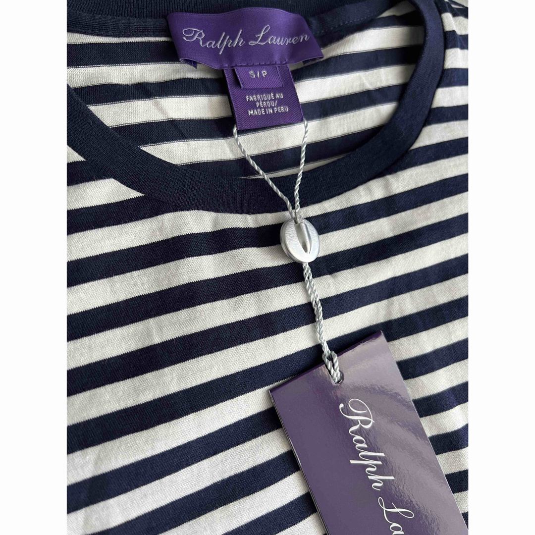 Ralph Lauren(ラルフローレン)の新品　ラルフローレンコレクション　ボーダー TシャツRALPH LAUREN レディースのトップス(Tシャツ(半袖/袖なし))の商品写真