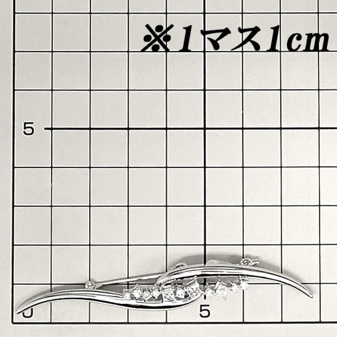 TASAKI - タサキ 田崎真珠 ダイヤモンド ブローチ Pt900 K14 TASAKI - タサキ 田崎真珠 ダイヤモンド ブローチ Pt900 K14