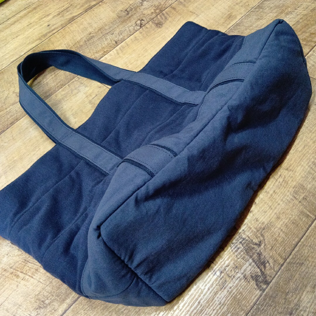 PORTER - PORTER スウェット 大容量 トートバッグ ネイビー 美品 PORTER - PORTER スウェット 大容量 トートバッグ ネイビー 美品