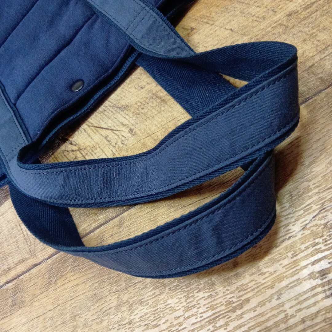 PORTER - PORTER スウェット 大容量 トートバッグ ネイビー 美品 PORTER - PORTER スウェット 大容量 トートバッグ ネイビー 美品