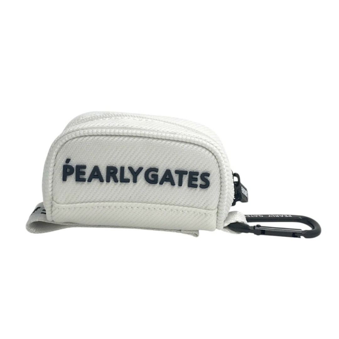 PEARLY GATES パーリーゲイツ ボールポーチ ホワイト系 PEARLY GATES パーリーゲイツ ボールポーチ ホワイト系