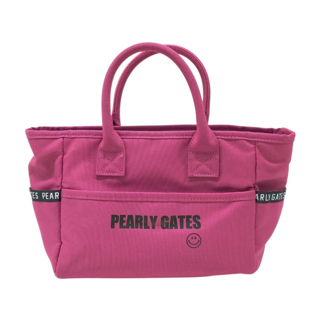 PEARLY GATES パーリーゲイツ カートバッグ ニコちゃん ピンク系 PEARLY GATES パーリーゲイツ カートバッグ ニコちゃん ピンク系
