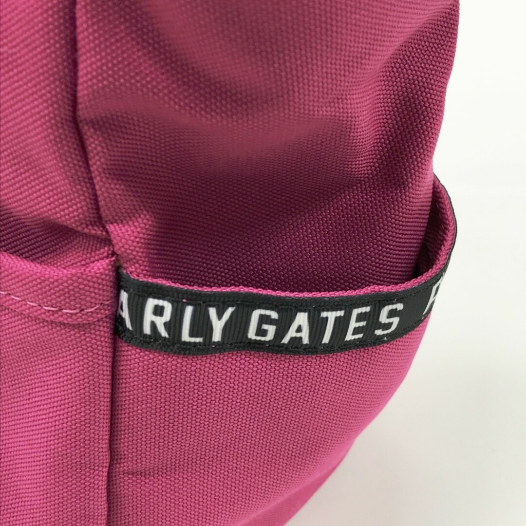 PEARLY GATES パーリーゲイツ カートバッグ ニコちゃん ピンク系 PEARLY GATES パーリーゲイツ カートバッグ ニコちゃん ピンク系