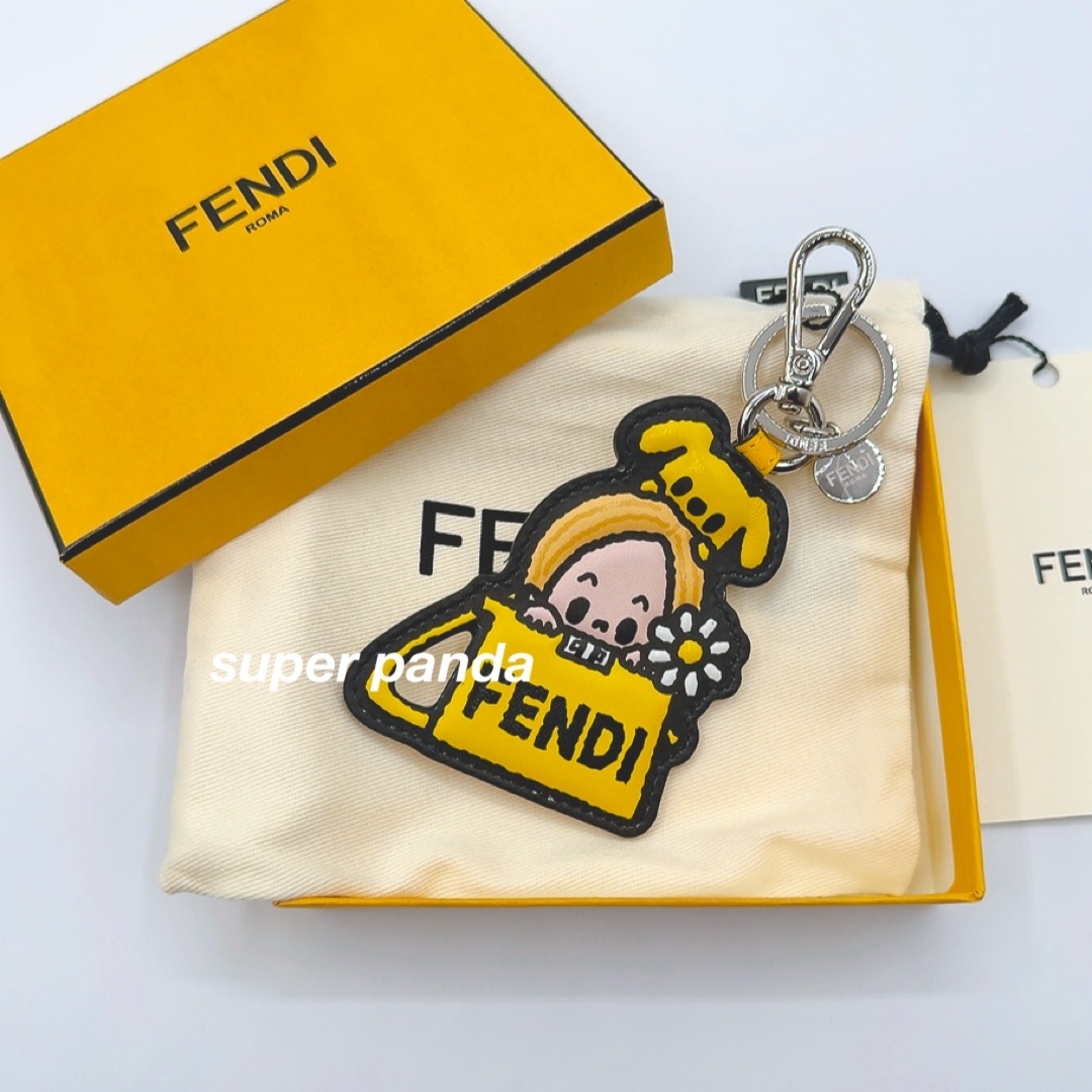 FENDI - FENDI キーチャーム めめ 目黒蓮 TAROUT 新品 すぐ届く FENDI - FENDI キーチャーム めめ 目黒蓮 TAROUT 新品 すぐ届く