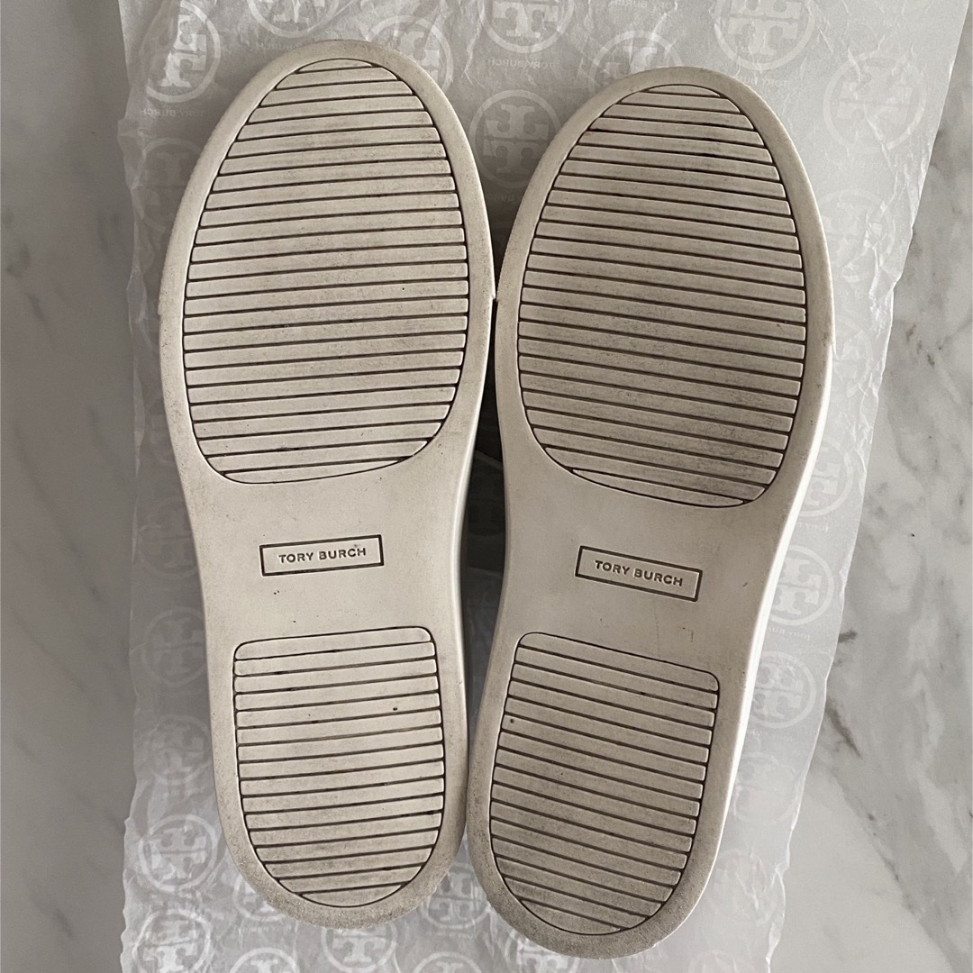 Tory Burch - トリーバーチ スニーカー 美品 白の通販 by Tory Burch - トリーバーチ スニーカー 美品 白の通販 by