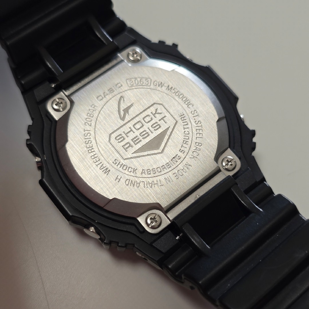 G-SHOCK - CASIO G-SHOCK GW-M5600BC-1JF 電波ソーラーの通販 by G-SHOCK - CASIO G-SHOCK GW-M5600BC-1JF 電波ソーラーの通販 by
