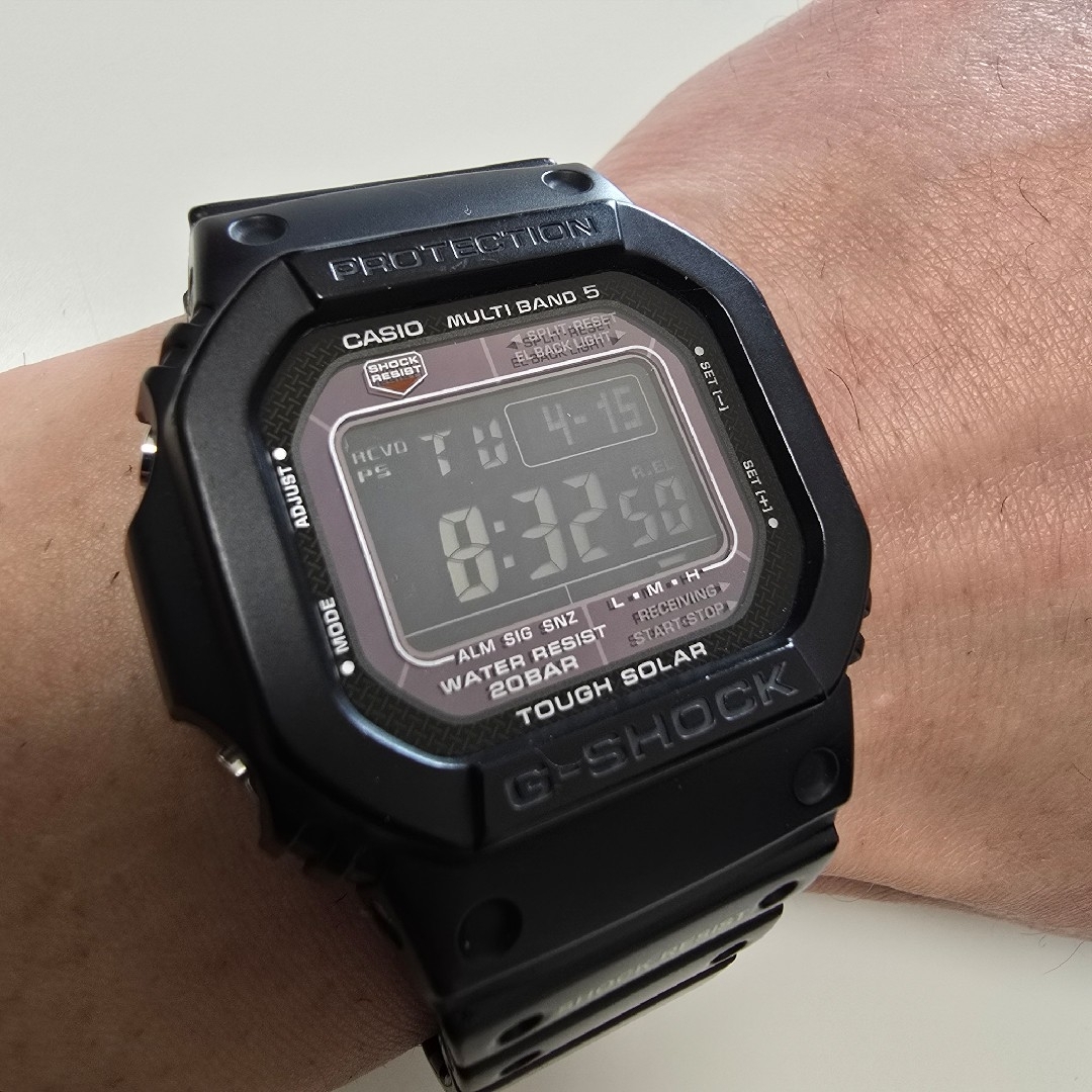 G-SHOCK - CASIO G-SHOCK GW-M5600BC-1JF 電波ソーラーの通販 by G-SHOCK - CASIO G-SHOCK GW-M5600BC-1JF 電波ソーラーの通販 by