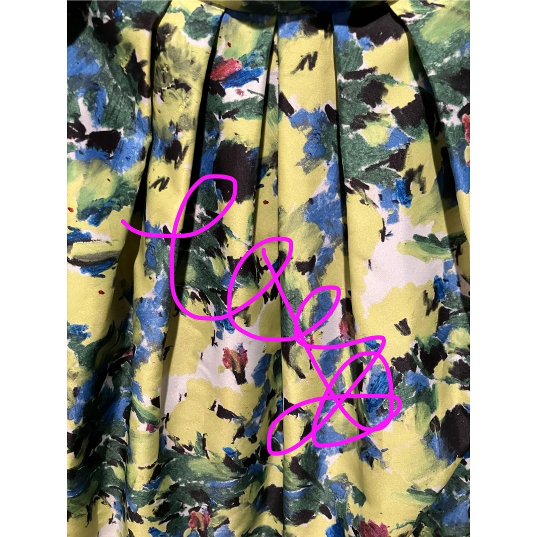 Drawer - SHE TOKYO Anna flower skirtフラワー スカートの通販 Drawer - SHE TOKYO Anna flower skirtフラワー スカートの通販