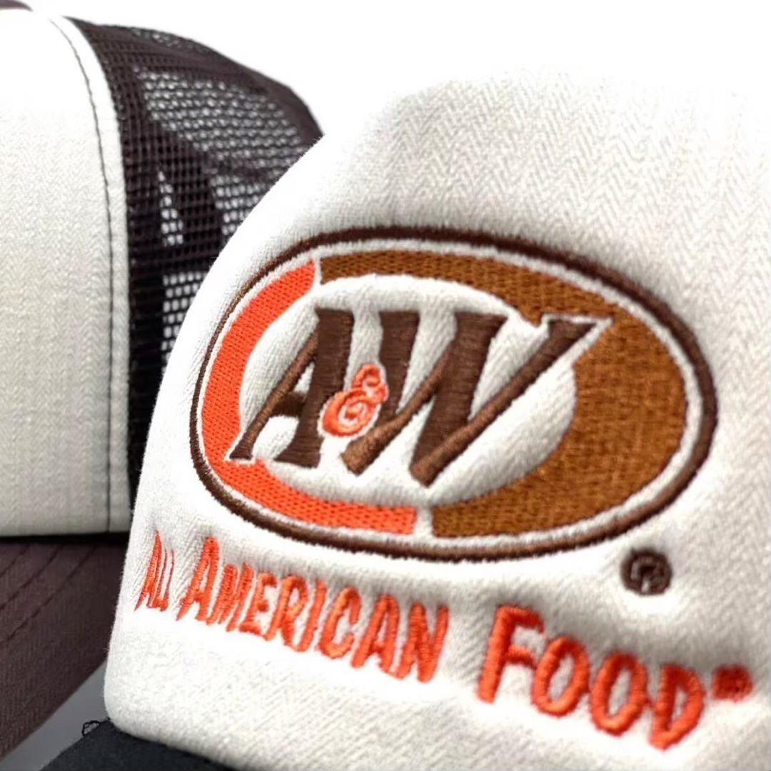 新品 A&W メッシュキャップ トラッカーキャップ オモシー 新品 A&W メッシュキャップ トラッカーキャップ オモシー