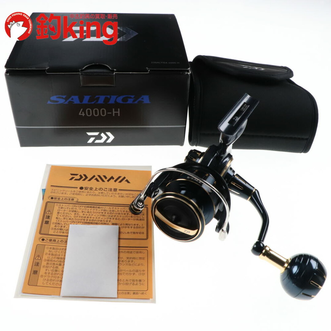 DAIWA - 【中古/極上品】 ダイワ 23 ソルティガ 4000-H /SS034M DAIWA - 【中古/極上品】 ダイワ 23 ソルティガ 4000-H /SS034M