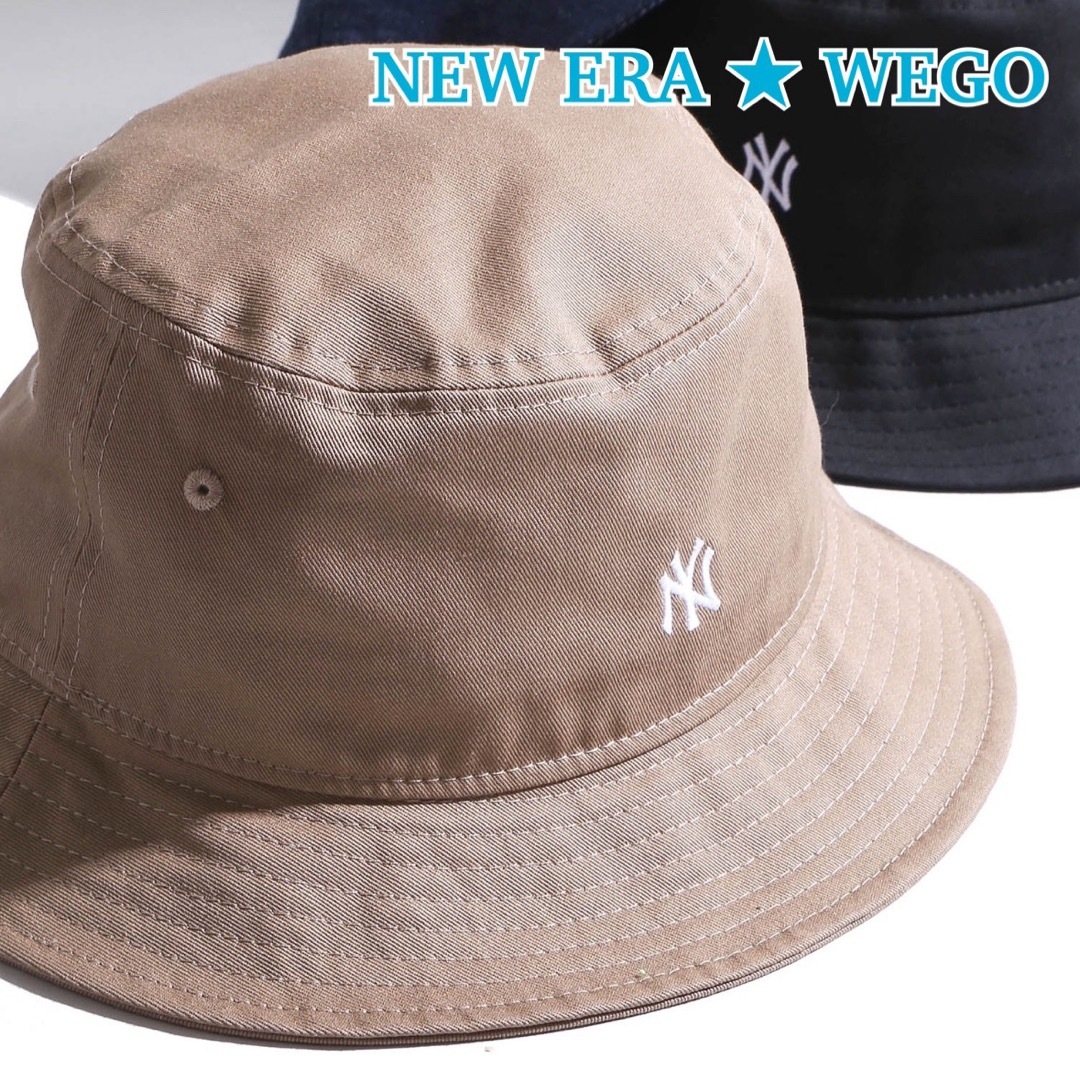 NEW ERA - ☆ WEGO / NEW ERA ☆ 別注ミニロゴバケットハット NEW ERA - ☆ WEGO / NEW ERA ☆ 別注ミニロゴバケットハット