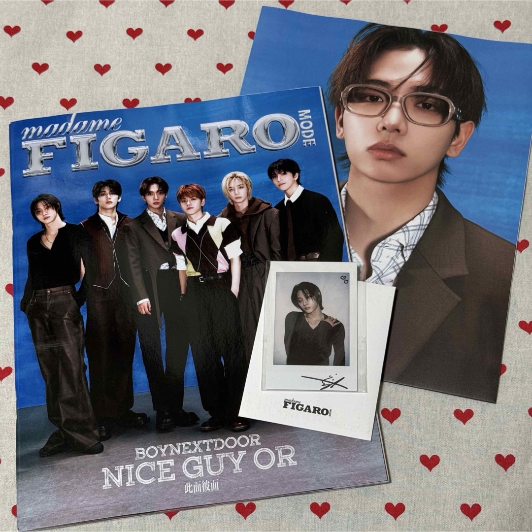 BOYNEXTDOOR - BOYNEXTDOOR FIGARO MODE 中華 雑誌 ソンホ BOYNEXTDOOR - BOYNEXTDOOR FIGARO MODE 中華 雑誌 ソンホ