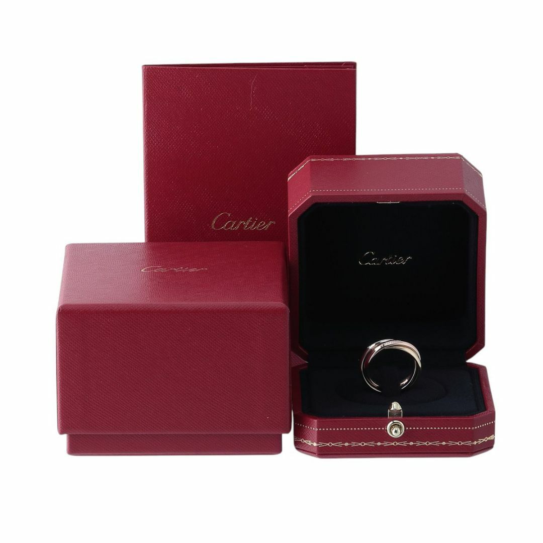Cartier - 新型モデル カルティエ トリニティ ダイヤ リング Cartier - 新型モデル カルティエ トリニティ ダイヤ リング