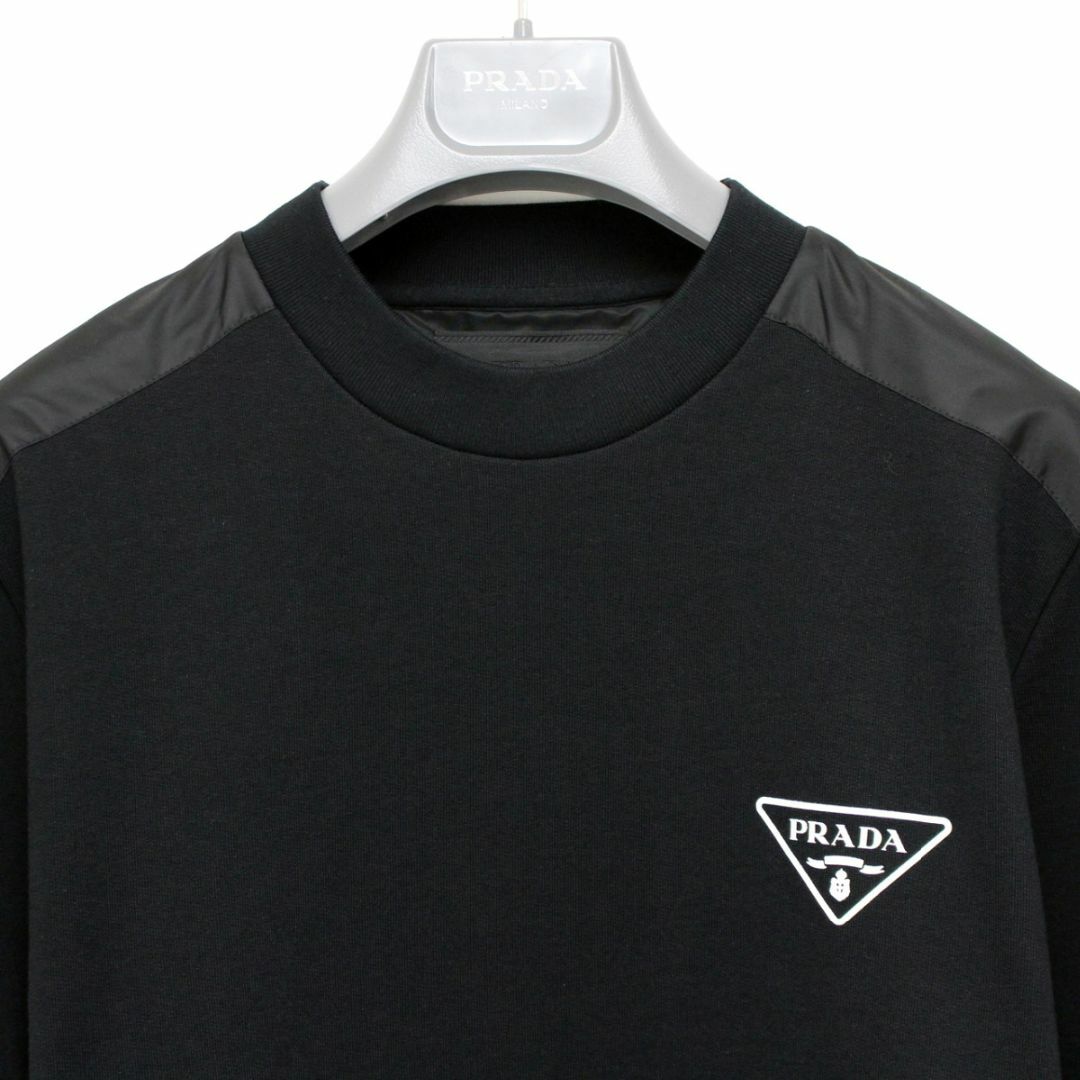 PRADA - 送料無料 2 PRADA プラダ UJL21A 10UF ブラック ロゴ PRADA - 送料無料 2 PRADA プラダ UJL21A 10UF ブラック ロゴ
