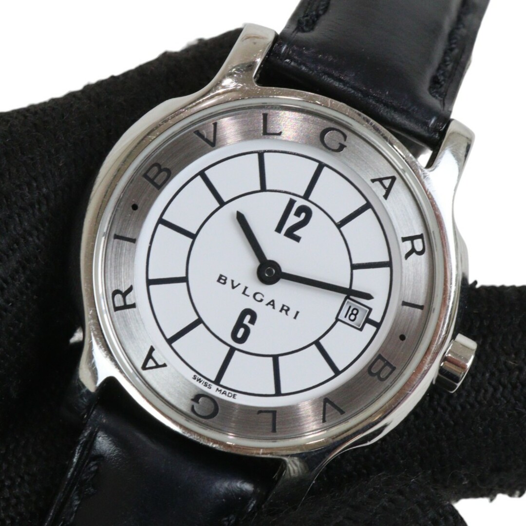 BVLGARI - BVLGARI ブルガリ ソロテンポ ST29S クオーツ デイト BVLGARI - BVLGARI ブルガリ ソロテンポ ST29S クオーツ デイト