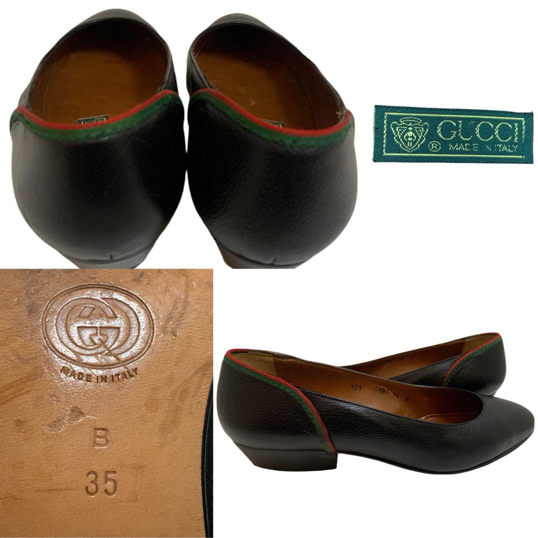 GUCCI - OLD GUCCI オールドグッチ ITALY製 シェリーライン GUCCI - OLD GUCCI オールドグッチ ITALY製 シェリーライン