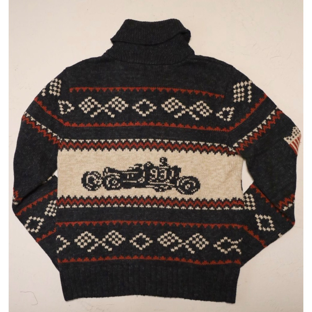 RRL - 新品*RRL*コットンウール ジップカーディガン *M ダブル RRL - 新品*RRL*コットンウール ジップカーディガン *M ダブル