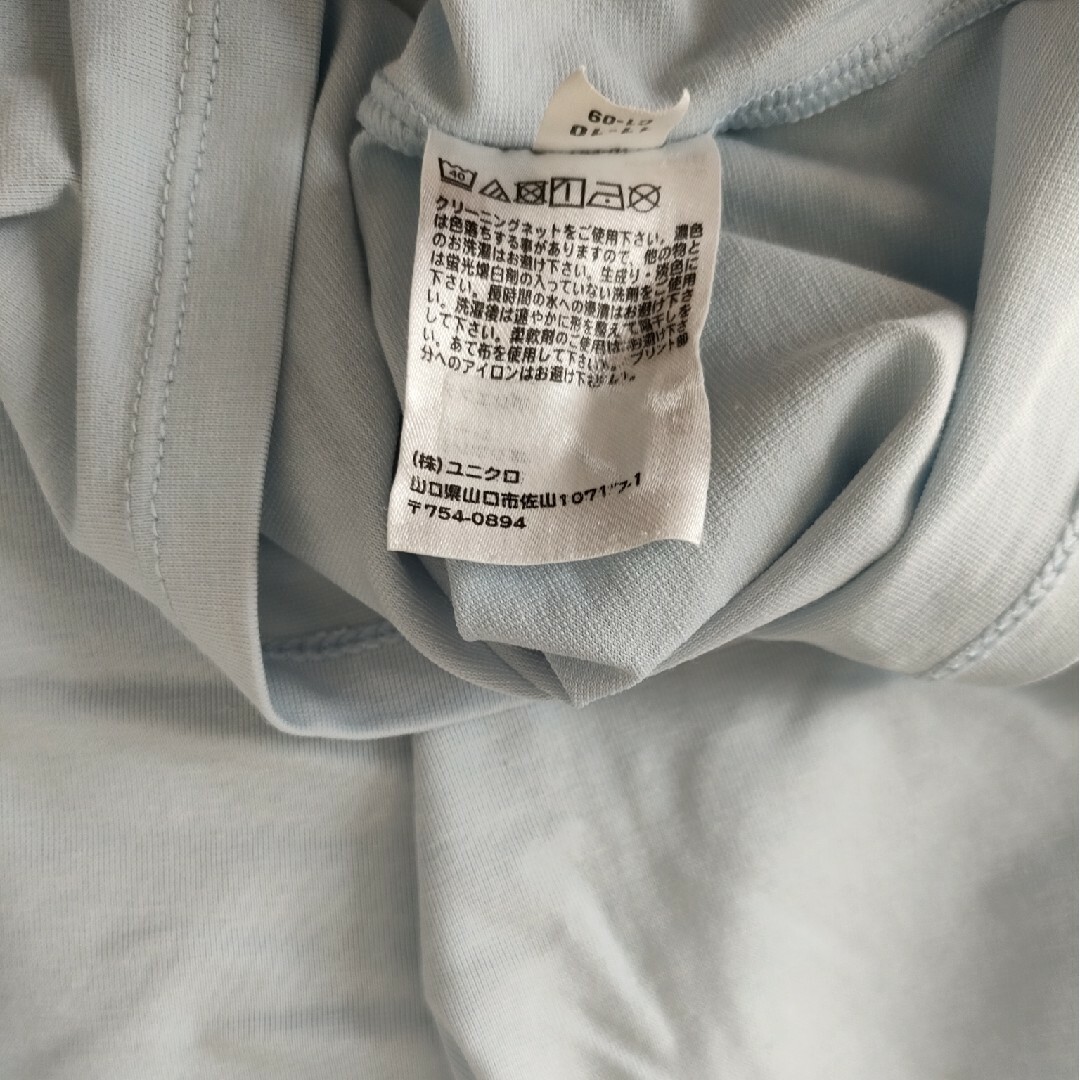UNIQLO(ユニクロ)のユニクロエアリズムコットンブレンドタンクトップ　120cm キッズ/ベビー/マタニティのキッズ服男の子用(90cm~)(下着)の商品写真