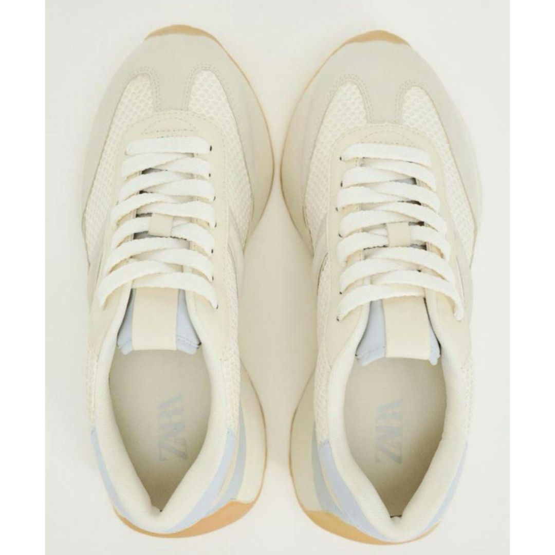 ZARA - ZARA 厚底スニーカー 美品の通販 by miku's shop |ザラ ZARA - ZARA 厚底スニーカー 美品の通販 by miku's shop |ザラ