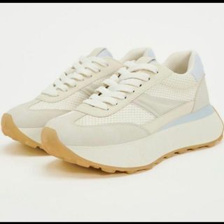 ZARA - ZARA バレエフラットスニーカー 38の通販 by akane's ZARA - ZARA バレエフラットスニーカー 38の通販 by akane's