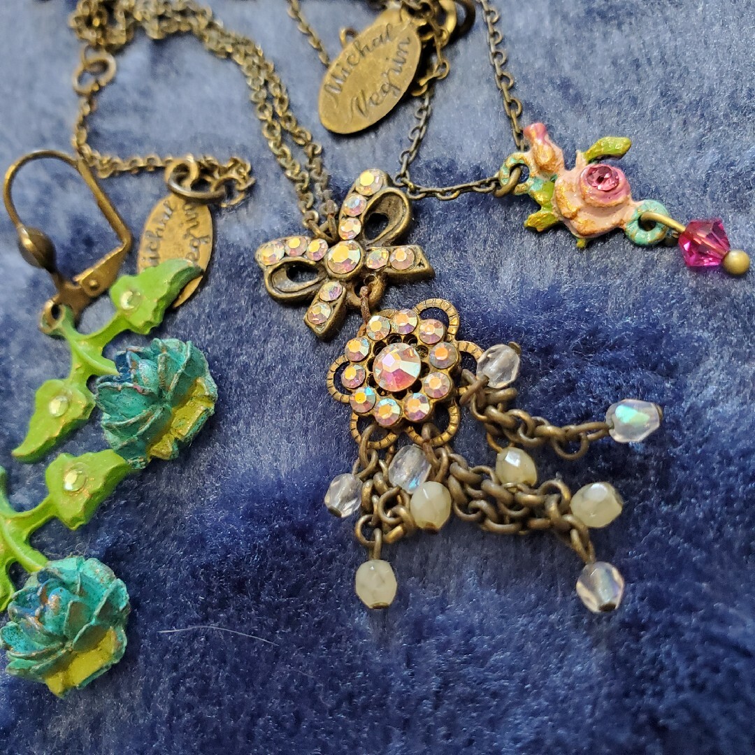 Michal Negrin - ミハエルネグリンネックレスとピアスのおまとめ Michal Negrin - ミハエルネグリンネックレスとピアスのおまとめ
