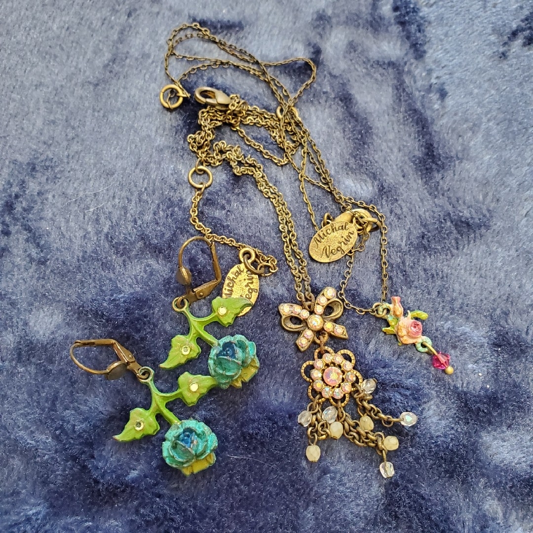 Michal Negrin - ミハエルネグリンネックレスとピアスのおまとめ Michal Negrin - ミハエルネグリンネックレスとピアスのおまとめ
