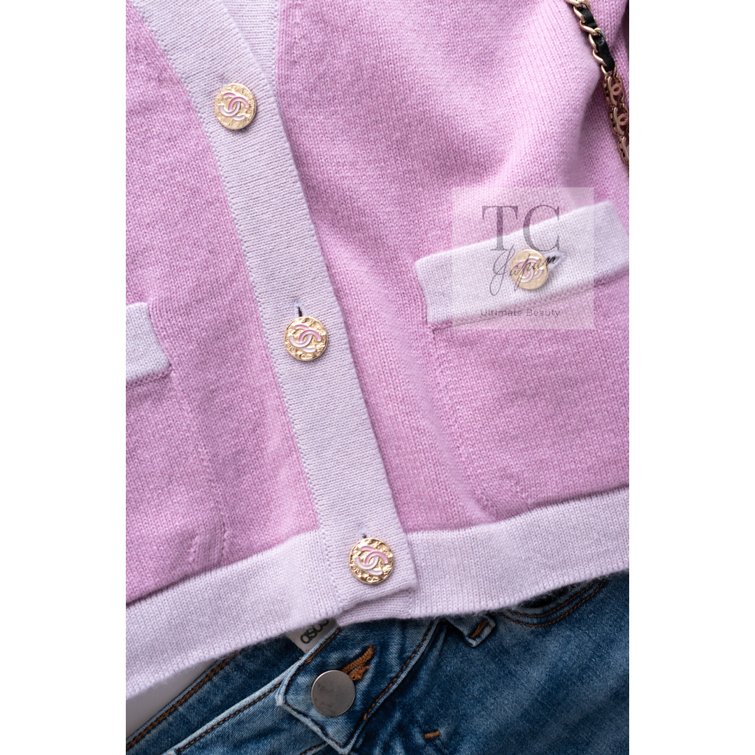 CHANEL - 64万 シャネル カーディガン CHANEL 64万 パープル CHANEL - 64万 シャネル カーディガン CHANEL 64万 パープル