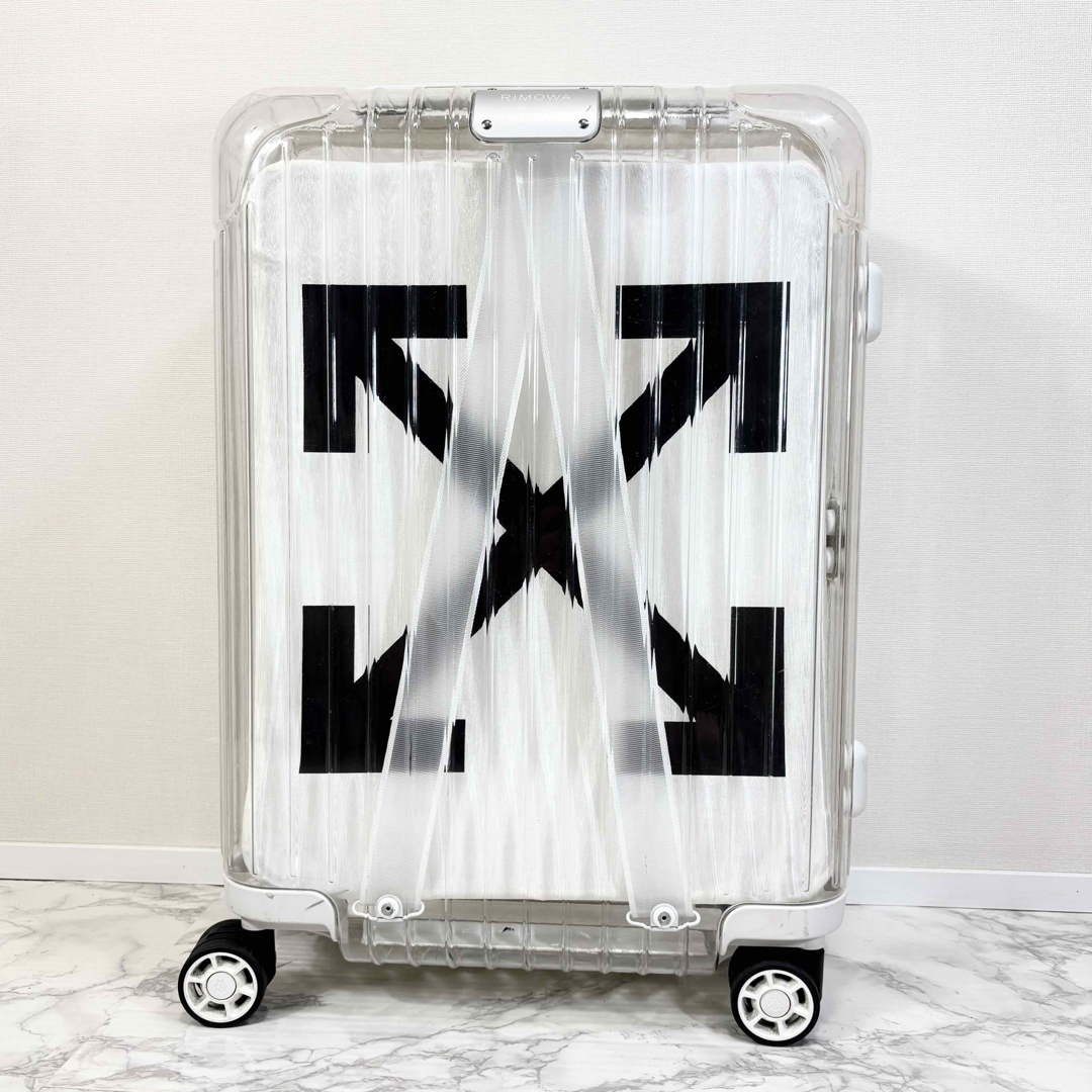 Off-White - 美品 RIMOWA OFF-WHITE 36L キャリーケース 4輪 Off-White - 美品 RIMOWA OFF-WHITE 36L キャリーケース 4輪