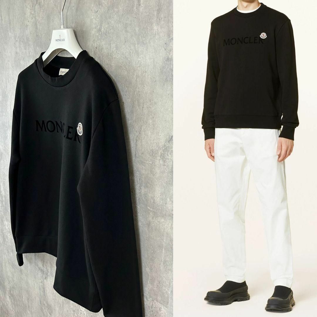 MONCLER - 未使用タグ付き☆MONCLER レタリングスウェット XL MONCLER - 未使用タグ付き☆MONCLER レタリングスウェット XL