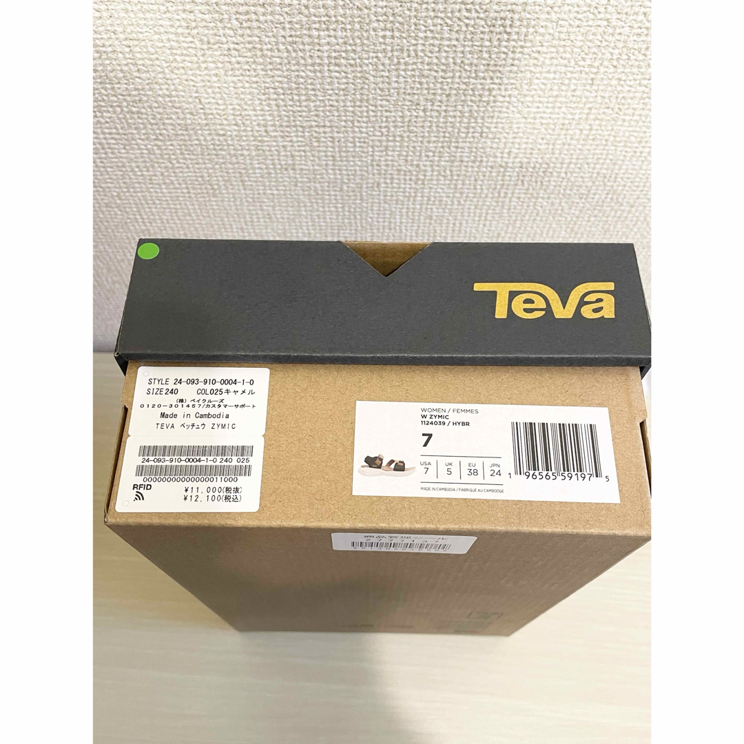 IENA - Teva/テバ 別注 ZYMIC サンダル キャメル24cm の通販 by IENA - Teva/テバ 別注 ZYMIC サンダル キャメル24cm の通販 by