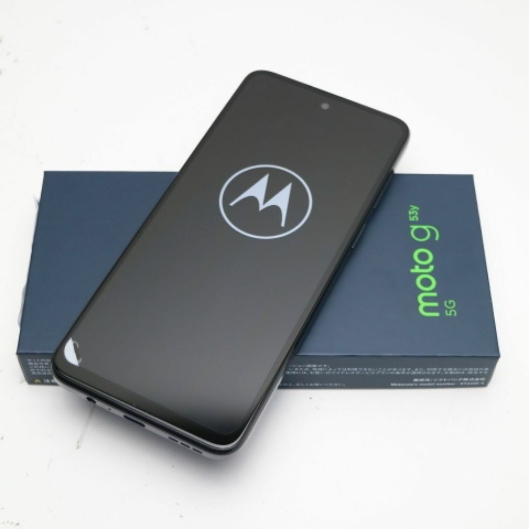 Motorola - 新品未使用 moto g53y 5G インクブラック M555の通販 Motorola - 新品未使用 moto g53y 5G インクブラック M555の通販