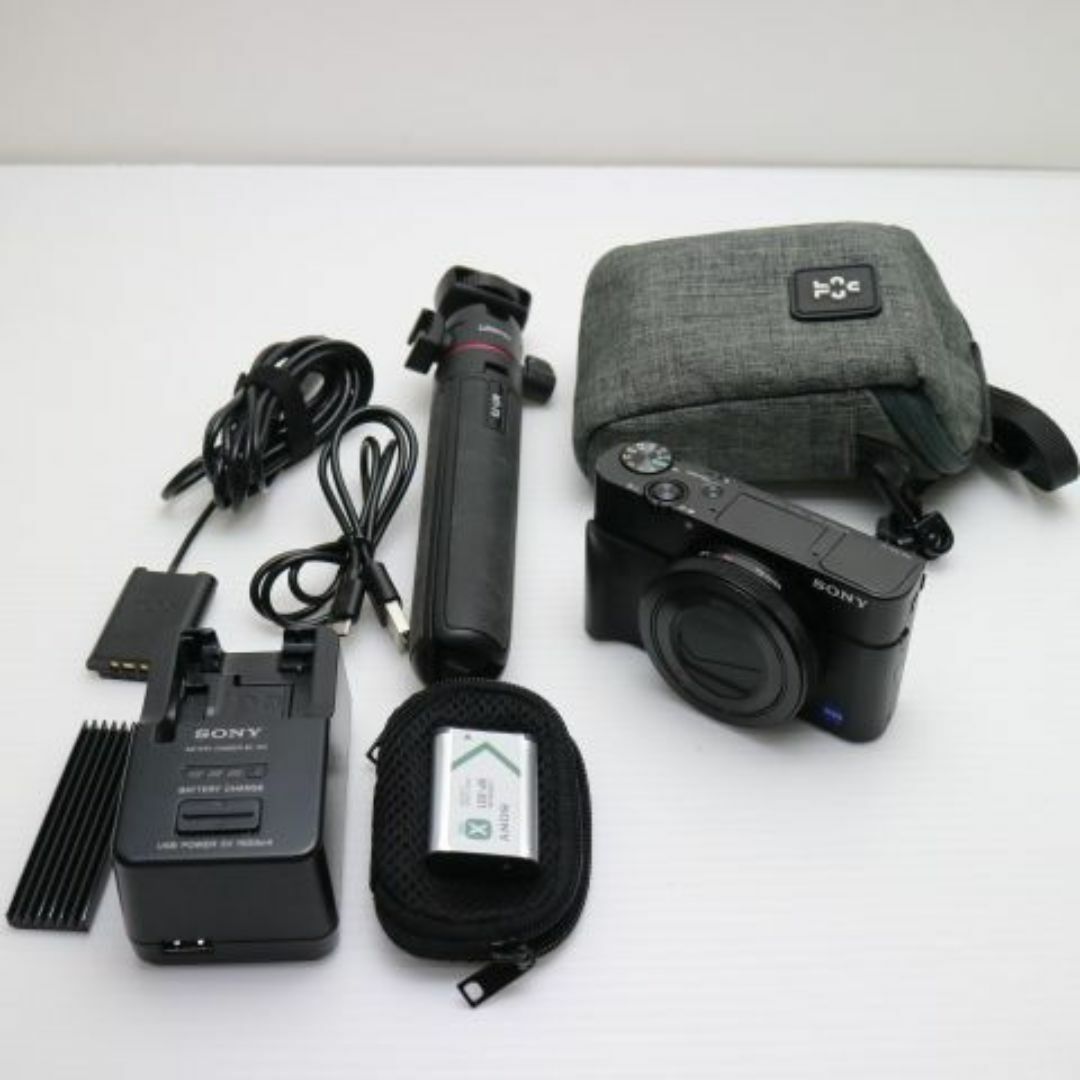 SONY - 超美品 DSC-RX100M4 ブラック M555の通販 by エコスタ SONY - 超美品 DSC-RX100M4 ブラック M555の通販 by エコスタ