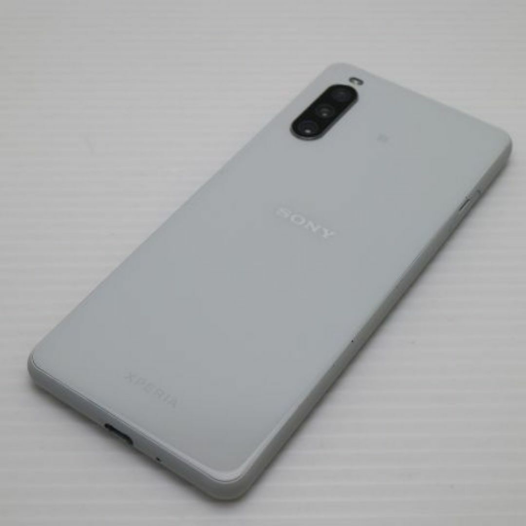 SONY - 超美品 SIMフリー Xperia 10 III Lite ホワイト M555の SONY - 超美品 SIMフリー Xperia 10 III Lite ホワイト M555の