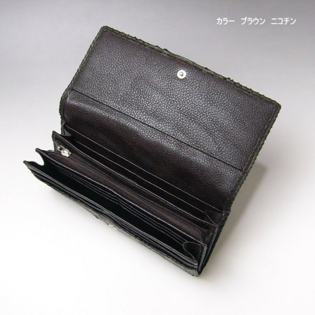 201 黒 本革 ヘビ革 長財布 ブラックダイヤモンドパイソン 新品 201 黒 本革 ヘビ革 長財布 ブラックダイヤモンドパイソン 新品