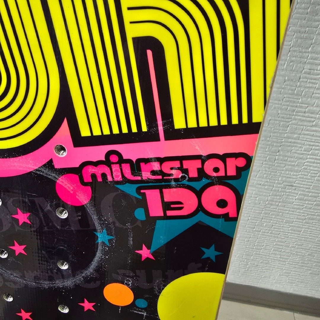 COSMIC SURF スノーボード MILK STAR 139㎝ キャンバーの通販 by COSMIC SURF スノーボード MILK STAR 139㎝ キャンバーの通販 by