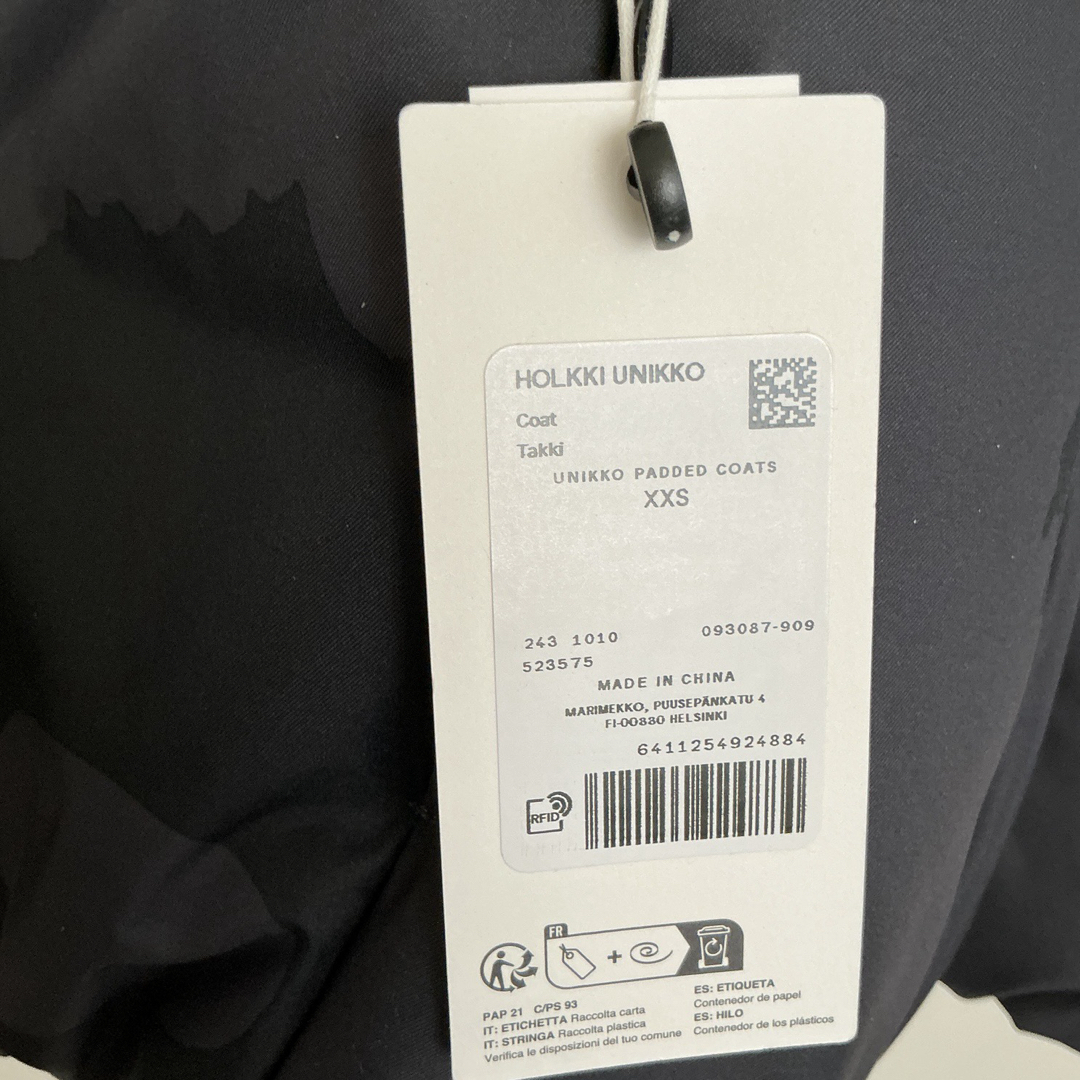 marimekko - 【未使用】マリメッコ Holkki Unikko コート XXS marimekko - 【未使用】マリメッコ Holkki Unikko コート XXS