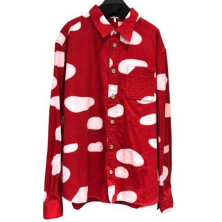LOEWE - 『LOEWE』 ロエベ (37) レザーパッチ シャツの通販 by LOEWE - 『LOEWE』 ロエベ (37) レザーパッチ シャツの通販 by