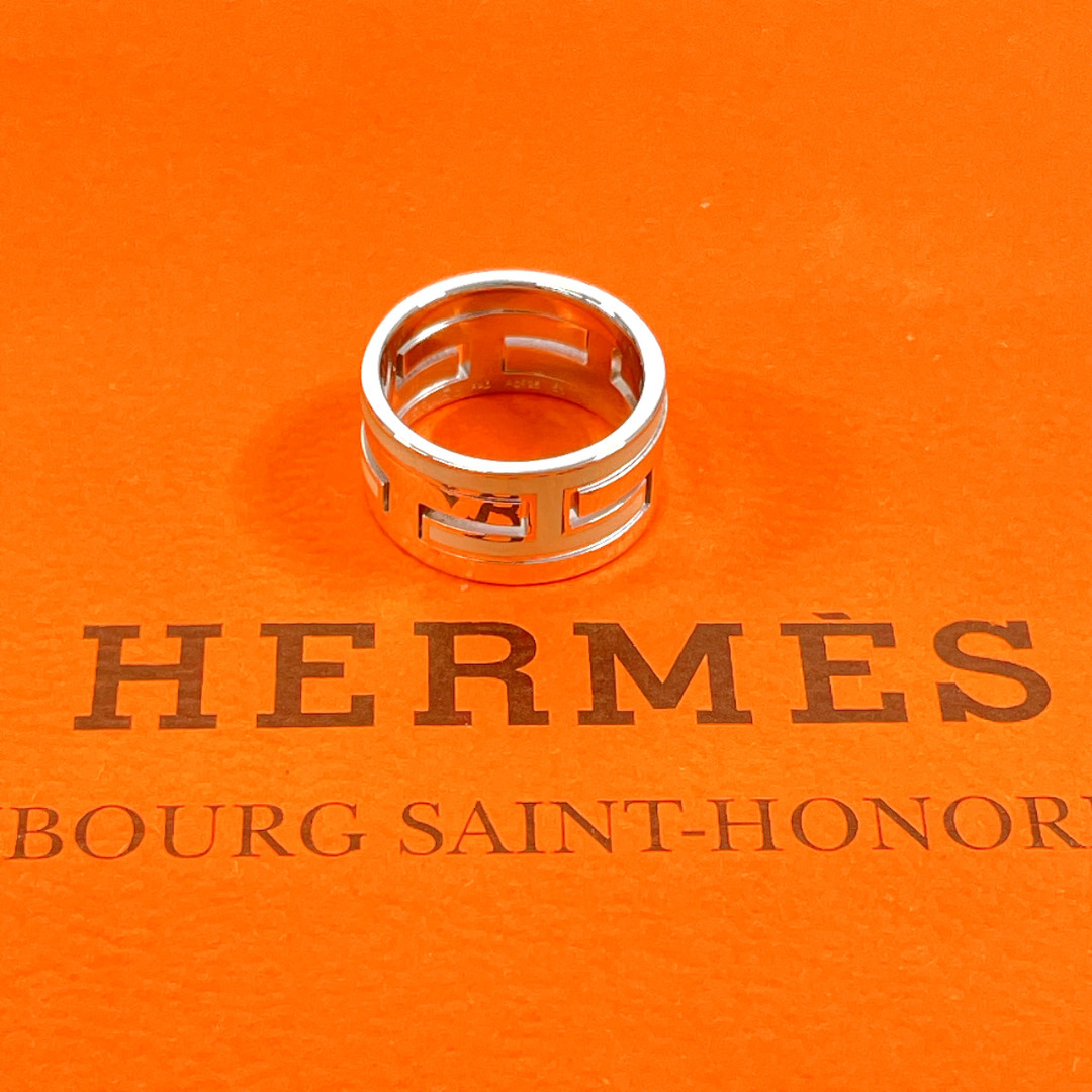 HERMES - エルメス リング・指輪 ムーブアッシュ シルバーの通販 HERMES - エルメス リング・指輪 ムーブアッシュ シルバーの通販
