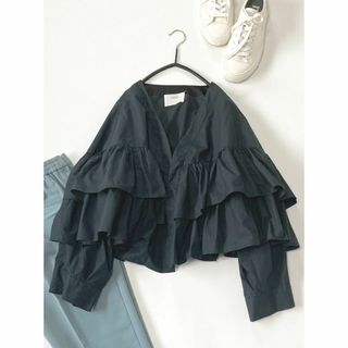 enrica - enrica エンリカ シルク ウール 草木染め ブラウスの enrica - enrica エンリカ シルク ウール 草木染め ブラウスの