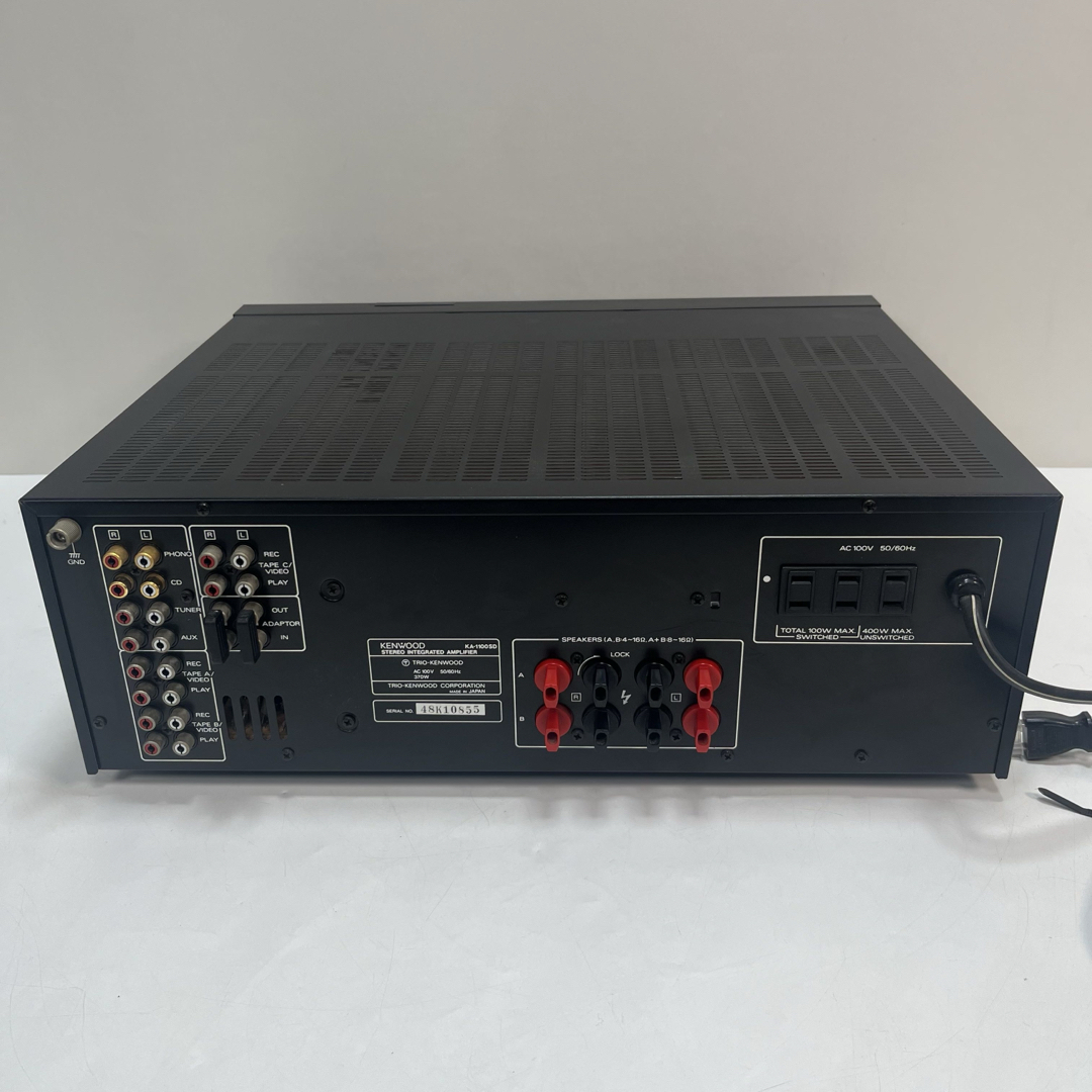 KENWOOD - KENWOOD プリメインアンプ KA-1100SDの通販 by とも KENWOOD - KENWOOD プリメインアンプ KA-1100SDの通販 by とも