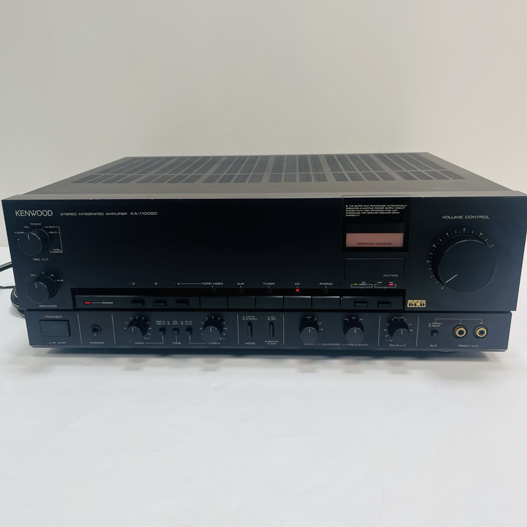 KENWOOD - KENWOOD プリメインアンプ KA-1100SDの通販 by とも KENWOOD - KENWOOD プリメインアンプ KA-1100SDの通販 by とも