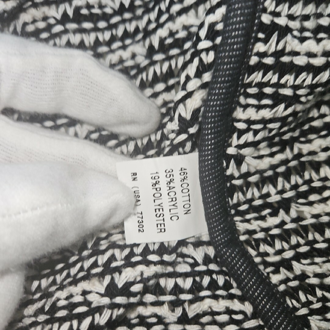 ZARA - 【オシャレ⭐ZARA】黒 ニット ミックスジャケット サイズ ZARA - 【オシャレ⭐ZARA】黒 ニット ミックスジャケット サイズ