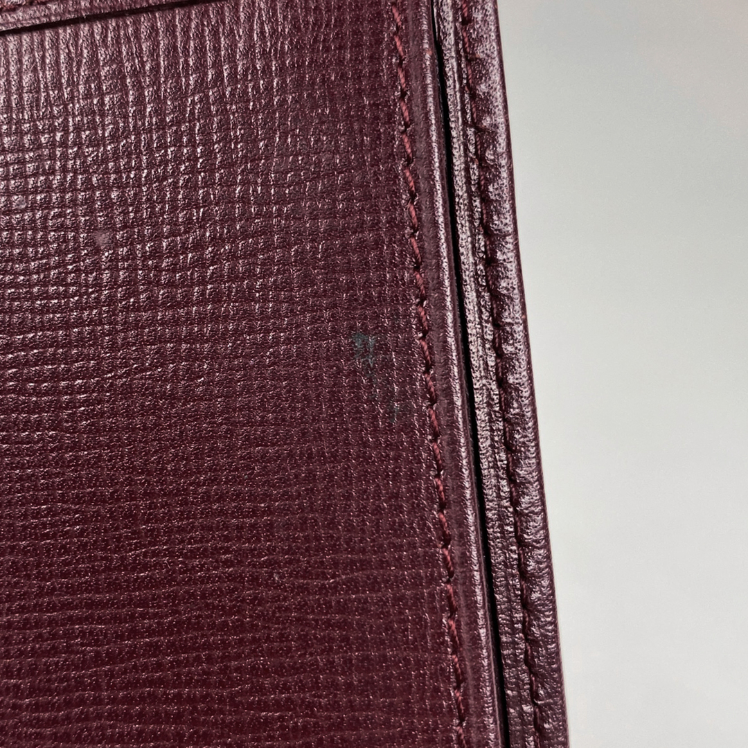 Cartier - 【在庫一掃】 カルティエ マストライン 三つ折り 長 Cartier - 【在庫一掃】 カルティエ マストライン 三つ折り 長