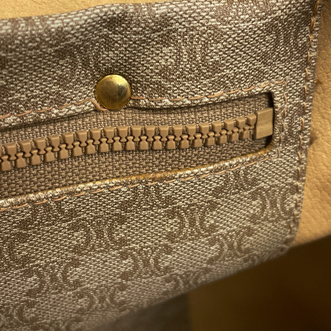 CELINE - 【在庫一掃】 セリーヌ マカダム柄 ボストンバッグ CELINE - 【在庫一掃】 セリーヌ マカダム柄 ボストンバッグ