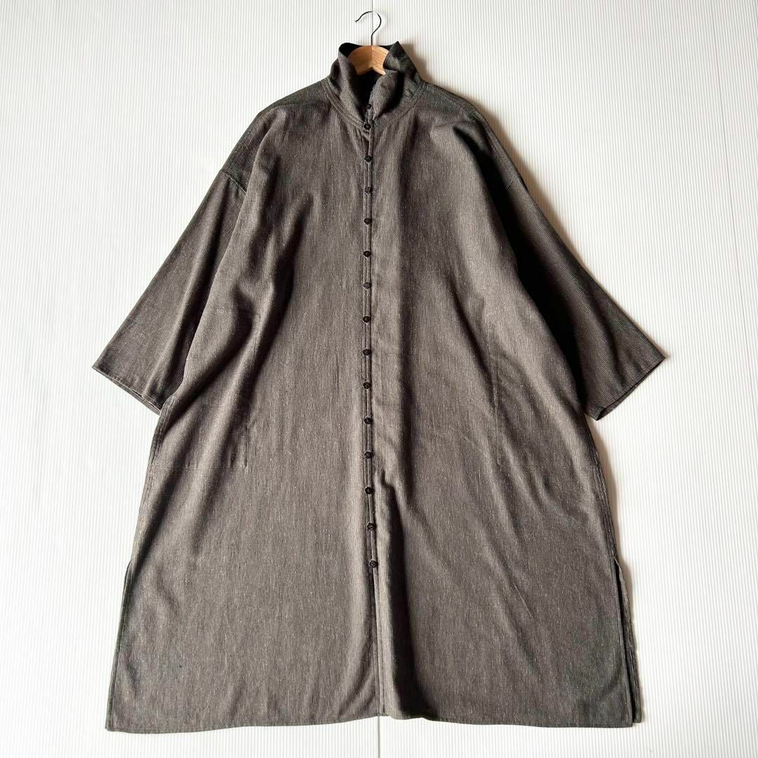 Jurgen Lehl - 美品✨ヨーガンレール ロングワンピース グレー Jurgen Lehl - 美品✨ヨーガンレール ロングワンピース グレー