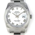 ロレックス Rolex 腕時計 デイトジャスト 116200 ホワイト文字盤 ロ