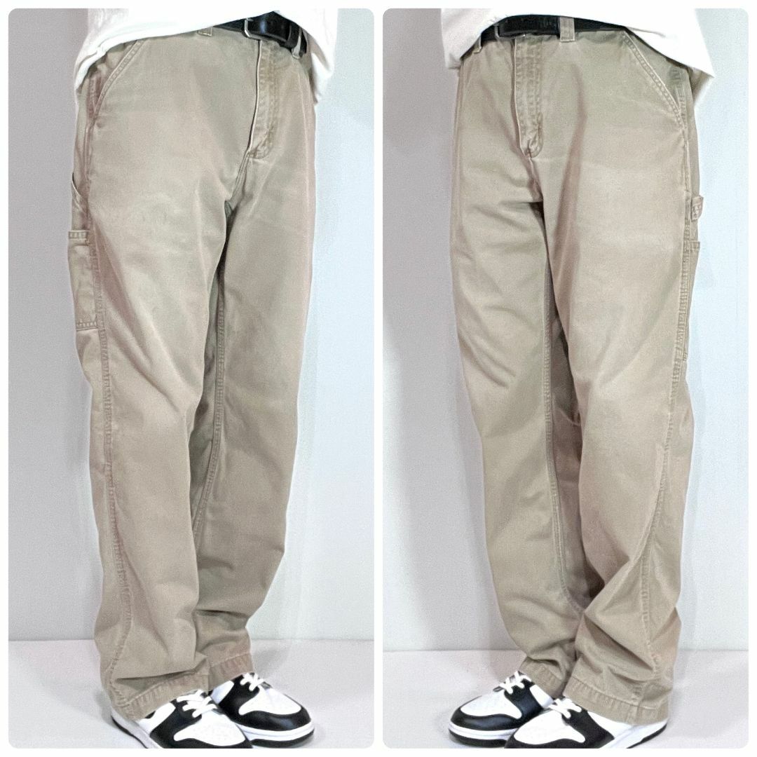 carhartt - カーハート W36 L32 DKH ベージュ コットンツイル carhartt - カーハート W36 L32 DKH ベージュ コットンツイル