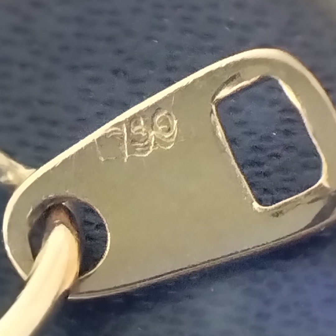 K18 (750 )◇ブレスレット◇18㎝◇シンプルで存在感あります K18 (750 )◇ブレスレット◇18㎝◇シンプルで存在感あります