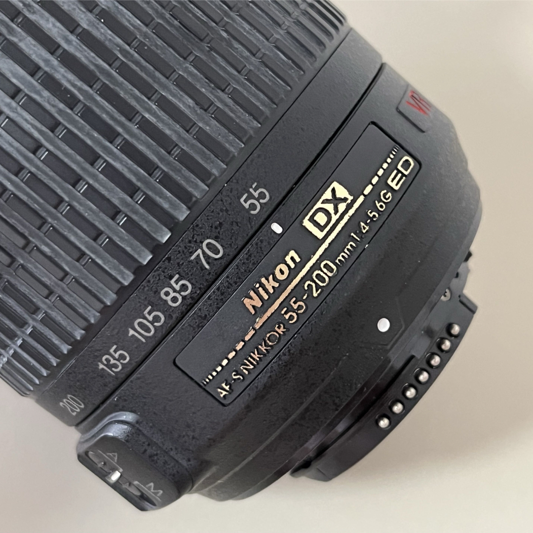Nikon - Nikon Nikkor 55-200 望遠レンズ 一眼レフの通販 by Nikon - Nikon Nikkor 55-200 望遠レンズ 一眼レフの通販 by